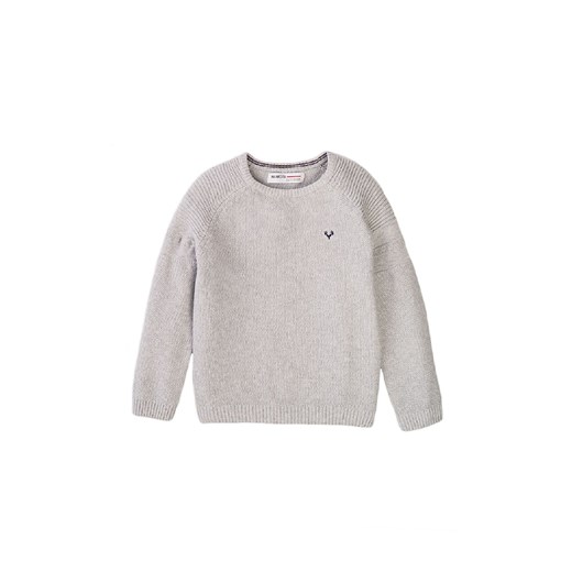 Sweter niemowlęcy bawełniany szary ze sklepu 5.10.15 w kategorii Bluzy i swetry - zdjęcie 169711136