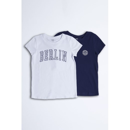 Bawełniane t-shirty biały i granatowy - unisex - Limited Edition ze sklepu 5.10.15 w kategorii T-shirty chłopięce - zdjęcie 169711258