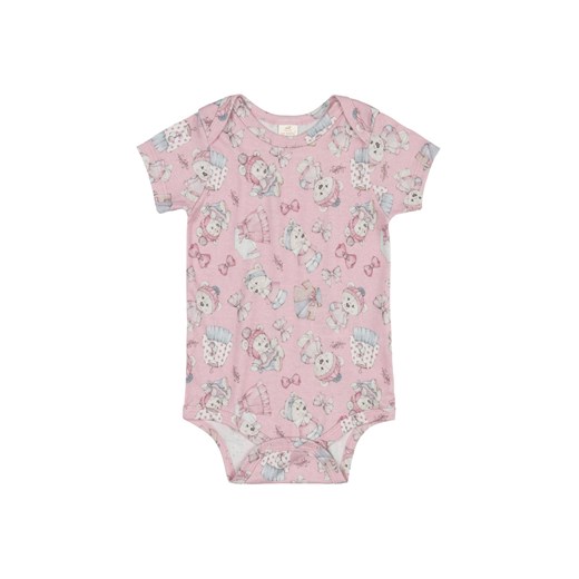Bawełniane body dla niemowlaka z krótkim rękawem w misie ze sklepu 5.10.15 w kategorii Body niemowlęce - zdjęcie 169712357