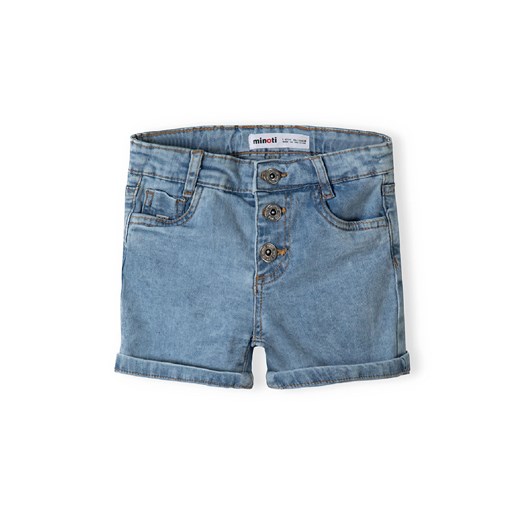 Szorty jeansowe dla dziewczynki z ozdobnymi cekinami Minoti 158/164 5.10.15