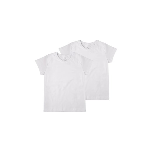 Dziewczęcy T-Shirt 2-pack biały ze sklepu 5.10.15 w kategorii Bluzki dziewczęce - zdjęcie 169712936