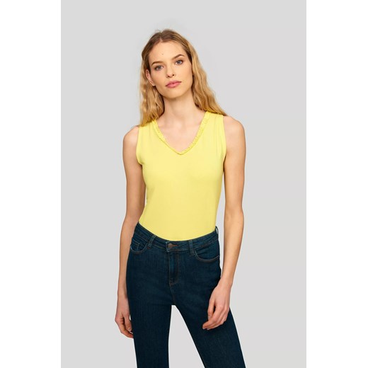 T-shirt damski - żółty ze sklepu 5.10.15 w kategorii Bluzki damskie - zdjęcie 169713387