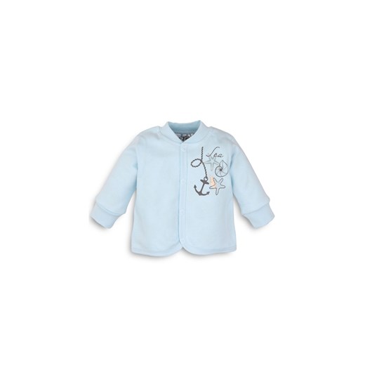 Bawełniana bluza niemowlęca - niebieska ze sklepu 5.10.15 w kategorii Bluzy i swetry - zdjęcie 169713409