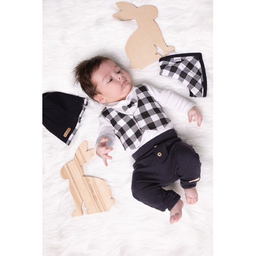 Zestaw bawełnianych ubranek niemowlęcych 4-częściowy ze sklepu 5.10.15 w kategorii Komplety niemowlęce - zdjęcie 169713657
