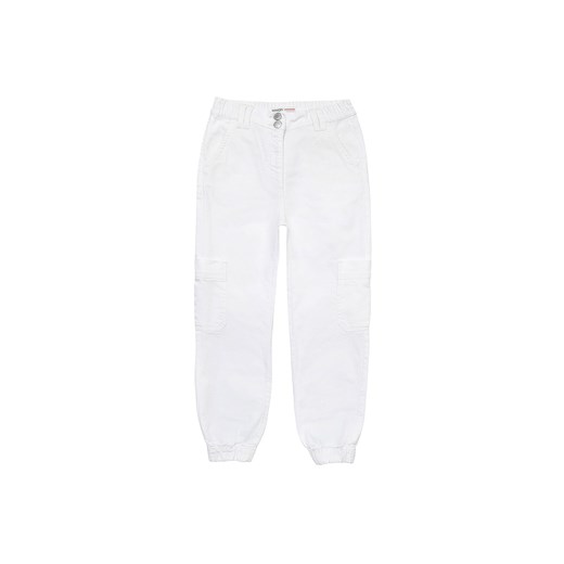 Spodnie bawełniane bojówki dla dziewczynki ze sklepu 5.10.15 w kategorii Spodnie dziewczęce - zdjęcie 169713927