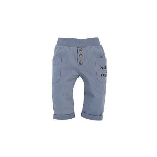 Bawełniane spodnie długie chłopięce z dwoma kieszonkami ze sklepu 5.10.15 w kategorii Spodnie i półśpiochy - zdjęcie 169714279