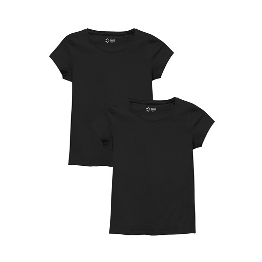 T-shirt damski czarny 2pak ze sklepu 5.10.15 w kategorii Bluzki damskie - zdjęcie 169714375