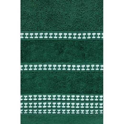 Ręcznik Amanda 50x90 cm - butelkowy zielony Eurofirany 50x90 5.10.15