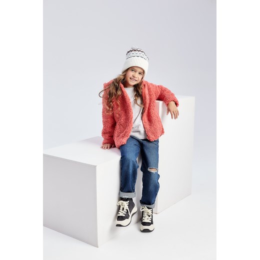 Kurtka przejściowa dziewczęca z miękkiego futerka - Limited Edition ze sklepu 5.10.15 w kategorii Kurtki dziewczęce - zdjęcie 169715196