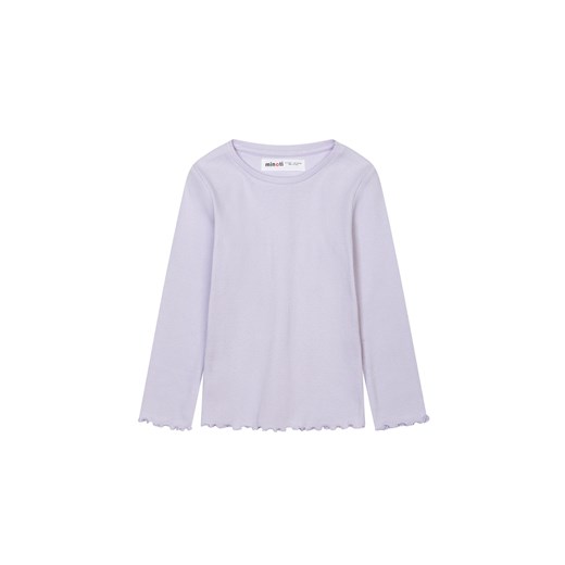 Liliowa bluzka dla dziewczynki z długim rękawem ze sklepu 5.10.15 w kategorii Bluzki dziewczęce - zdjęcie 169715448