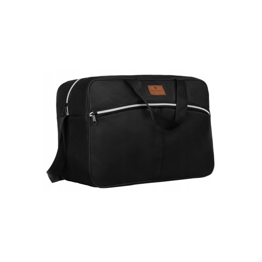 Mała torba podróżna na bagaż podręczny — Peterson BLACK-SILVER unisex ze sklepu 5.10.15 w kategorii Torby podróżne - zdjęcie 169715607