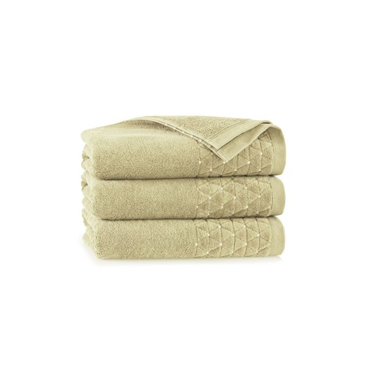 Ręcznik Oscar z bawełny egipskiej beżowy 50x100cm Zwoltex 50x100 5.10.15 okazyjna cena