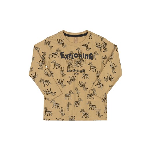 Bawełniana bluzka dla chłopca w zebry ze sklepu 5.10.15 w kategorii T-shirty chłopięce - zdjęcie 169716016