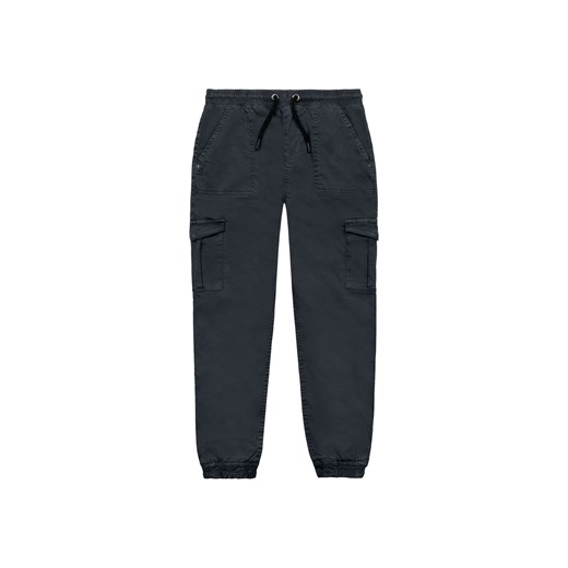 Szare spodnie bojówki dla chłopca ze sklepu 5.10.15 w kategorii Spodnie i półśpiochy - zdjęcie 169716036