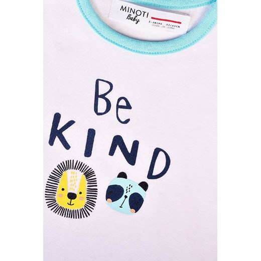 Bawełniana koszulka dla niemowlaka- Be kind Minoti 62/68 okazja 5.10.15