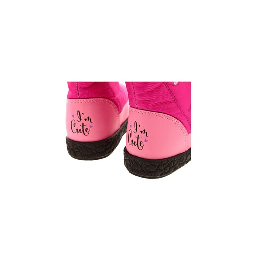 Buty zimowe dla dziewczynki różowe z koalą Kondor 29 5.10.15 okazyjna cena