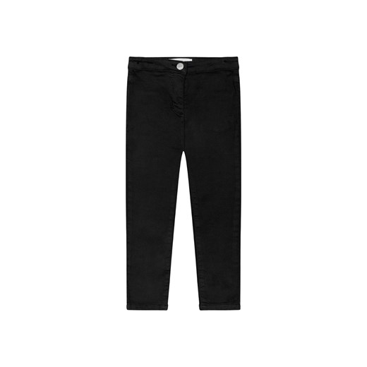 Czarne spodnie niemowlęce z tkaniny ze sklepu 5.10.15 w kategorii Spodnie i półśpiochy - zdjęcie 169716417