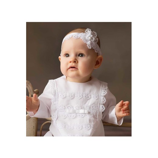 Sukienka niemowlęca do chrztu- Wiktoria Balumi 62 wyprzedaż 5.10.15