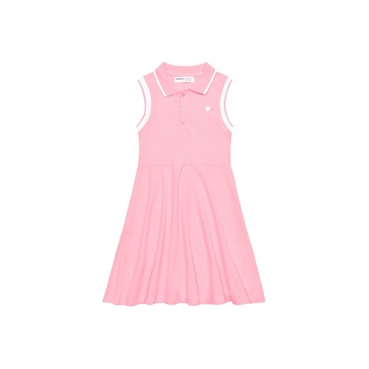 Różowa sukienka niemowlęca polo ze sklepu 5.10.15 w kategorii Sukienki niemowlęce - zdjęcie 169716609