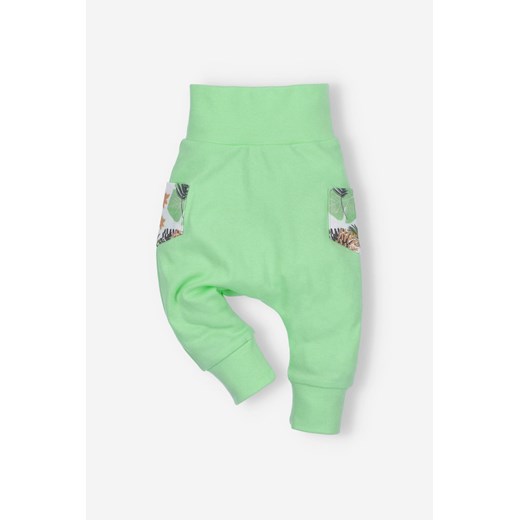 Spodnie niemowlęce z bawełny organicznej dla chłopca Nini 56 5.10.15