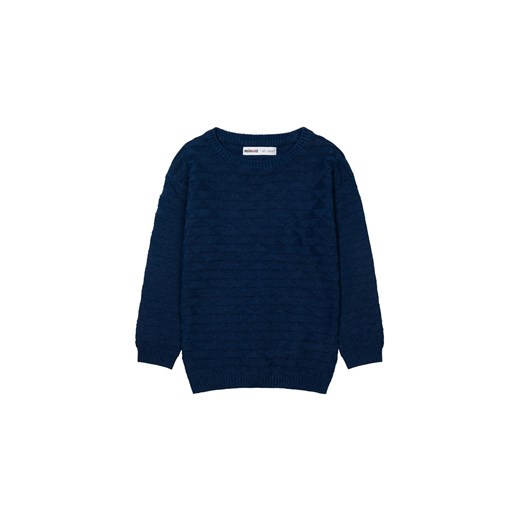 Granatowy sweter chłopięcy nierozpinany ze sklepu 5.10.15 w kategorii Bluzy i swetry - zdjęcie 169716886