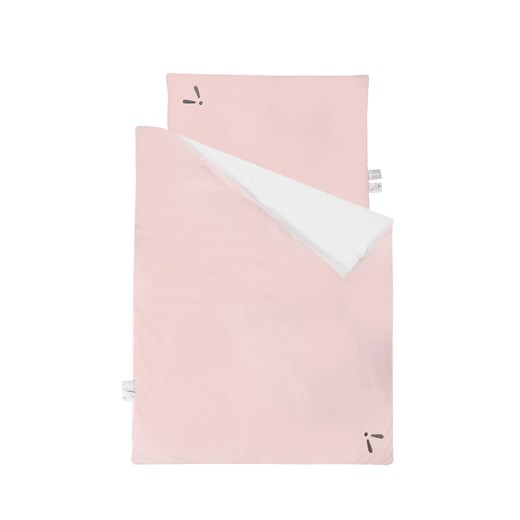 Pościel dziecięca bawełniana dwustronna różowy i piaskowy kolekcja SleepSweet Piapimo 100x135 okazyjna cena 5.10.15