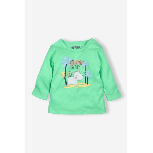 Bluzka niemowlęca z bawełny organicznej dla chłopca ze sklepu 5.10.15 w kategorii Bluzy i swetry - zdjęcie 169717755