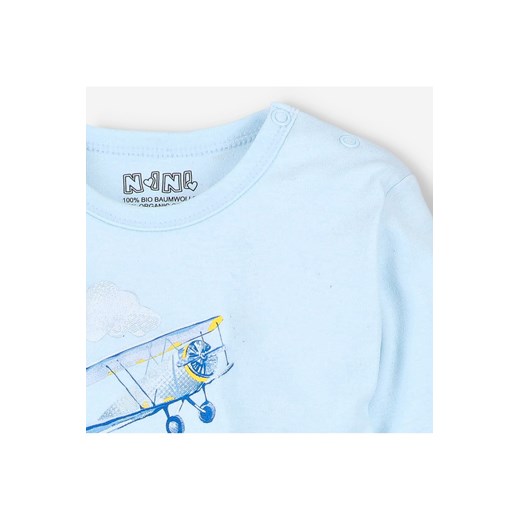 Bluzka niemowlęca z bawełny organicznej dla chłopca Nini 86 5.10.15