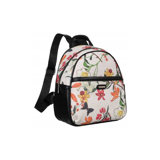 Miejski plecaczek damski z kwiatowym wzorem — David Jones David Jones one size 5.10.15