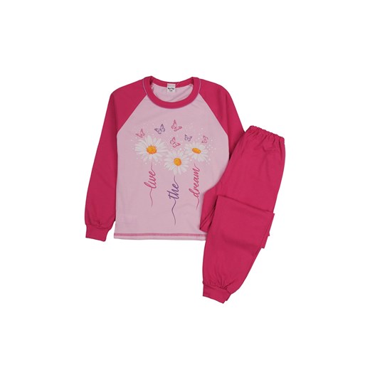 Piżama dziecięca z motywem kwiatowym ze sklepu 5.10.15 w kategorii Piżamy dziecięce - zdjęcie 169720266