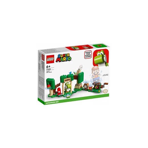 LEGO Super Mario Dom prezentów Yoshiego zestaw rozszerzający 71406 - 246 elementów, wiek 6+ ze sklepu 5.10.15 w kategorii Zabawki - zdjęcie 169720298