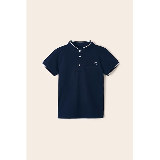 Koszulka polo z krótkim rękawem dla chłopca Mayoral - granatowa ze sklepu 5.10.15 w kategorii T-shirty chłopięce - zdjęcie 169720399