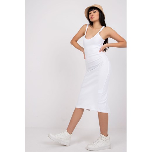 Biała dopasowana sukienka San Diego RUE PARIS S 5.10.15