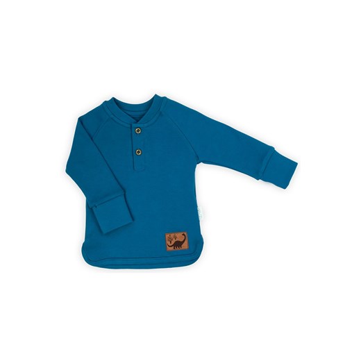 Bawełniana bluzka z długim rękawem niemowlęca- morska ze sklepu 5.10.15 w kategorii Kaftaniki i bluzki - zdjęcie 169720569