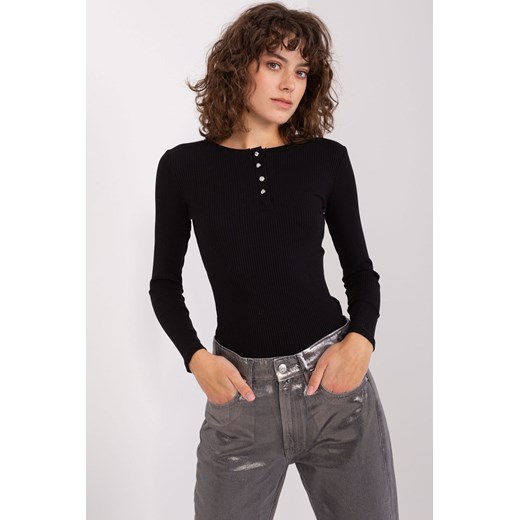 Musztardowy sweter z warkoczami i ściągaczami ze sklepu 5.10.15 w kategorii Bluzki damskie - zdjęcie 169721197