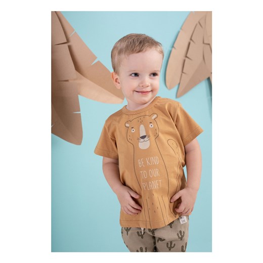 Bawełniana bluzka niemowlęca z panterą Pinokio 62 okazja 5.10.15