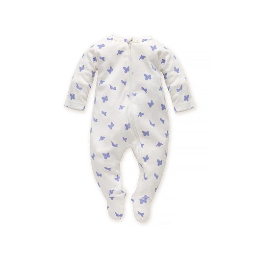 Bawełniany pajac niemowlęcy z suwakiem Imagine ecru ze sklepu 5.10.15 w kategorii Pajacyki - zdjęcie 169721816
