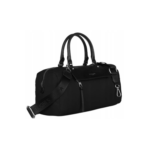 Poręczna, miejska torebka w kształcie bagietki — David Jones czarna ze sklepu 5.10.15 w kategorii Torby podróżne - zdjęcie 169722296