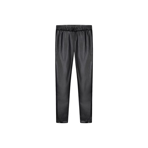 Czarne legginsy dziewczęce ze sklepu 5.10.15 w kategorii Spodnie dziewczęce - zdjęcie 169722906