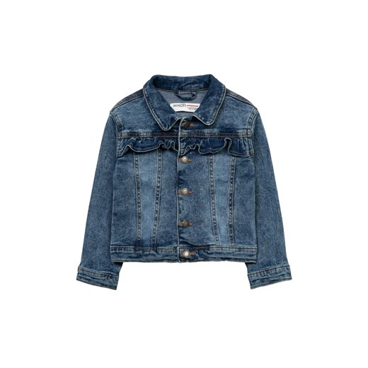 Kurtka jeansowa niemowlęca z falbanką ze sklepu 5.10.15 w kategorii Kombinezony i kurtki - zdjęcie 169722968