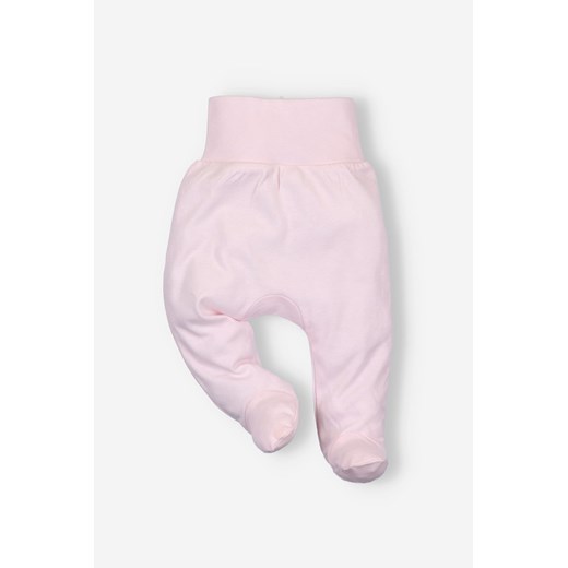 Półśpiochy niemowlęce z bawełny organicznej dla dziewczynki ze sklepu 5.10.15 w kategorii Spodnie i półśpiochy - zdjęcie 169723508