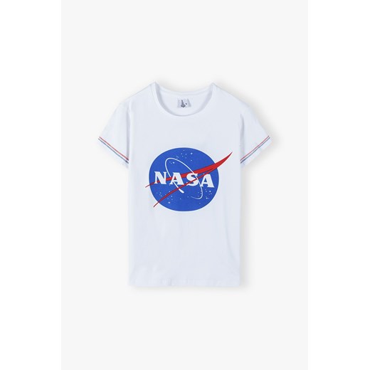 T-shirt damski Nasa -  biały ze sklepu 5.10.15 w kategorii Bluzki damskie - zdjęcie 169723718