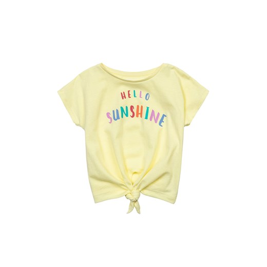Zółta bluzka niemowlęca z bawełny- Hello Sunshine Minoti 86/92 5.10.15