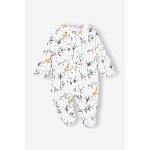 Pajac niemowlęcy z bawełny organicznej dla chłopca ze sklepu 5.10.15 w kategorii Pajacyki - zdjęcie 169724187