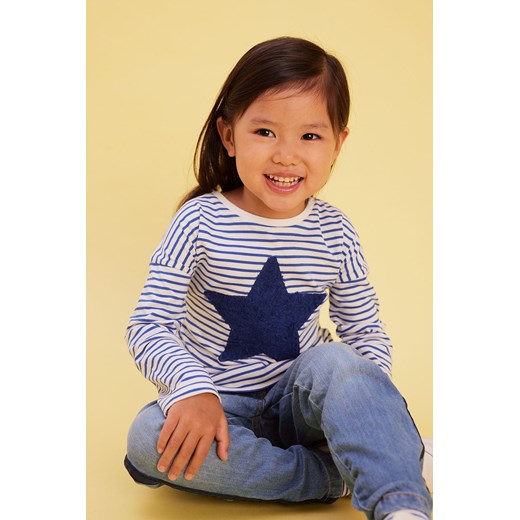 Bluzka niemowlęca bawełniana z gwiazdą ze sklepu 5.10.15 w kategorii Kaftaniki i bluzki - zdjęcie 169724588