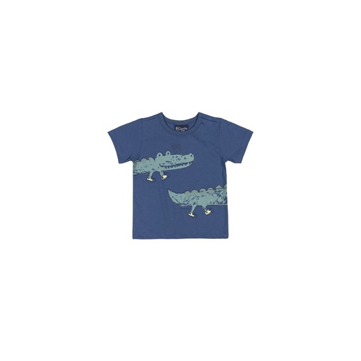 Komplet chłopięcy t-shirt z krokodylem i spodenki Quimby 80 5.10.15
