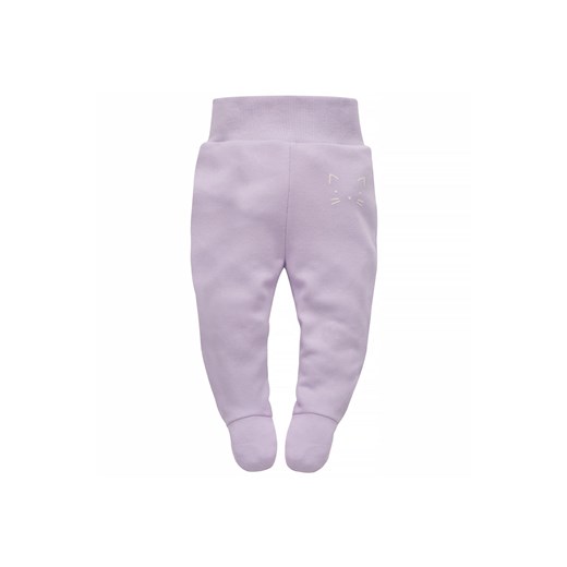 Półśpiochy niemowlęce fioletowe ze sklepu 5.10.15 w kategorii Spodnie i półśpiochy - zdjęcie 169725609
