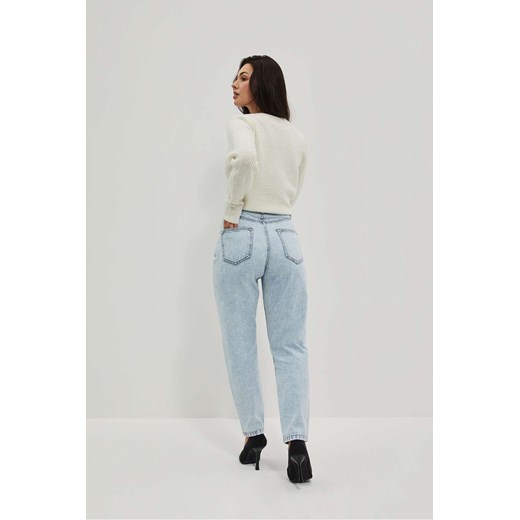 Spodnie damskie jeansowe typu mom fit M wyprzedaż 5.10.15