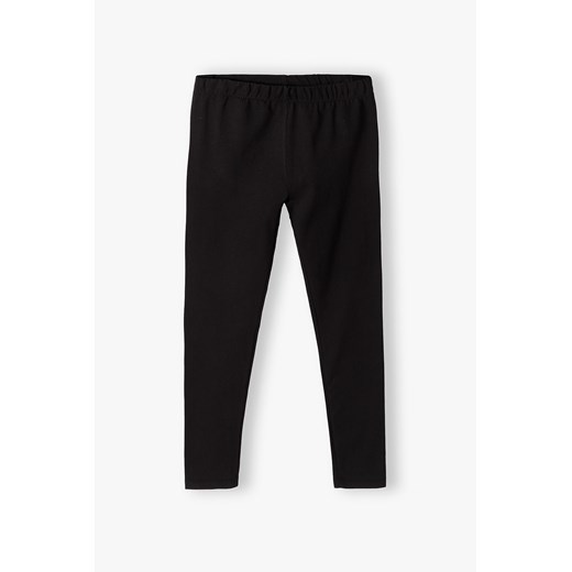 Leginsy dziewczęce basic czarne ze sklepu 5.10.15 w kategorii Spodnie dziewczęce - zdjęcie 169725998