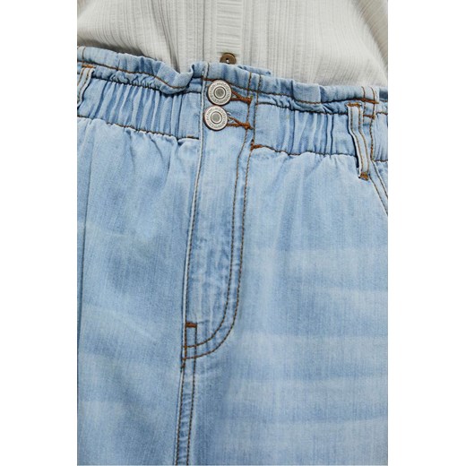 Spodnie damskie jeansowe marszczone w pasie XS wyprzedaż 5.10.15